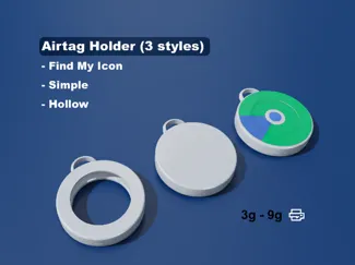 Minimalist "Find My" Icon AirTag Case (3 Styles)