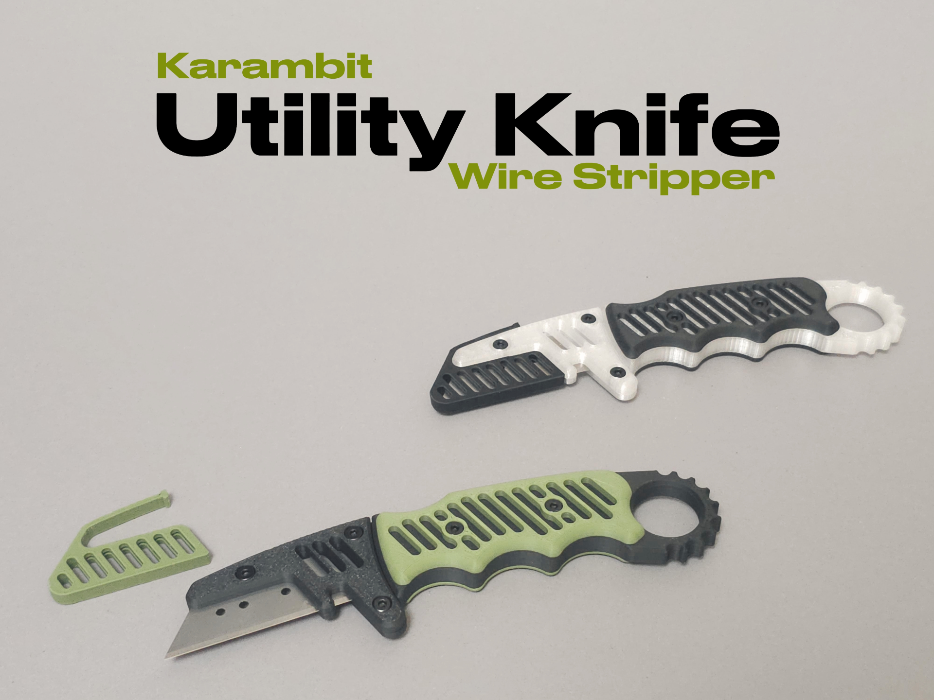 Utility Knife - Karambit & Wire Stripper