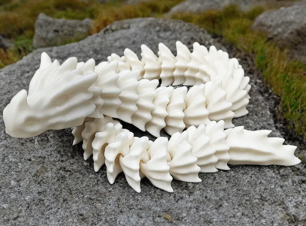 bone dragon PRINT IN PLACE