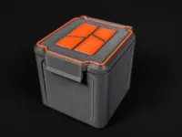 50mmx50mmx45mm 0.2mm layer, 2 walls, 15% infill