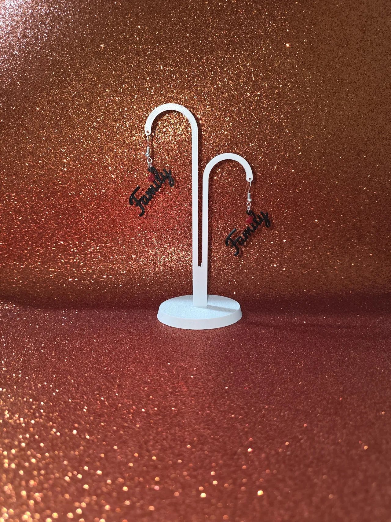 Family earrings view 3