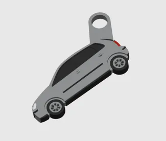 VW Polo 9N Keychain