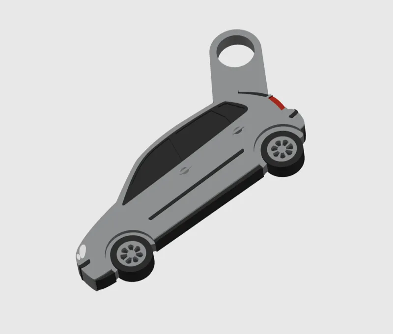 VW Polo 9N Keychain