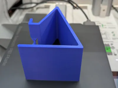 Tall Mobile Phone Stand with charging cable space