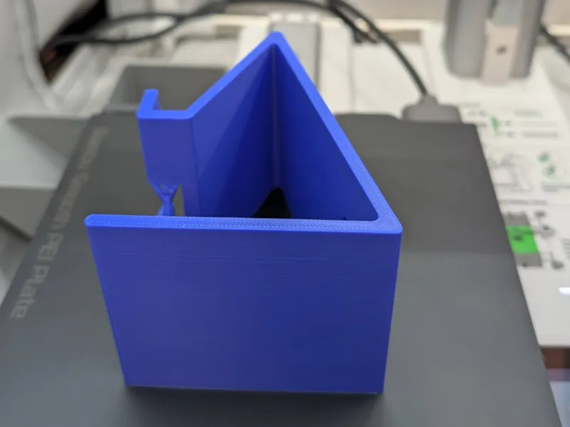 Tall Mobile Phone Stand with charging cable space