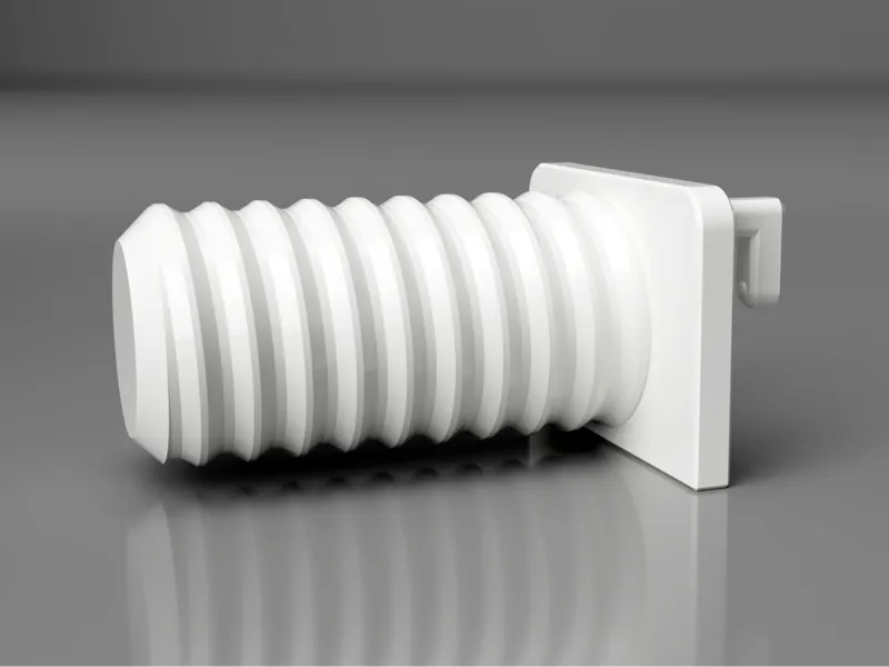 IKEA Skadis Python spool adapter holder