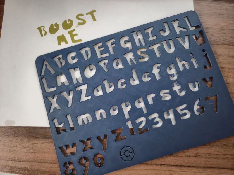 Pokemon  Stencil letter [20mm]