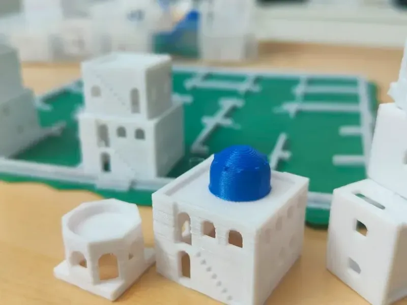 San Torini - Board game, easy and beautiful print