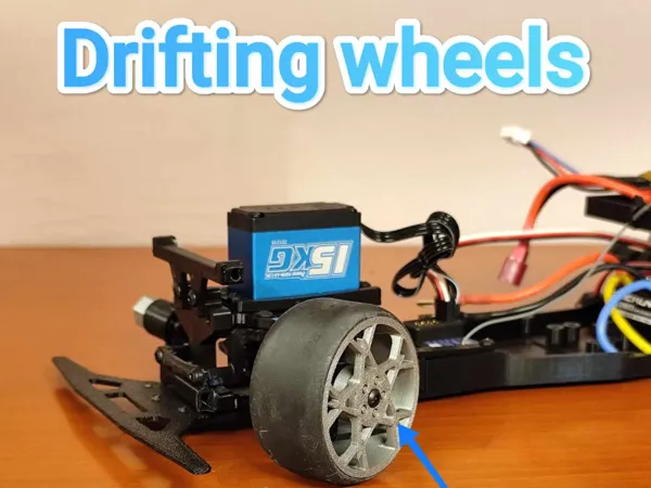 Roues de drift 1/10