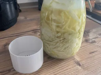 Fermentation weight/diver for IKEA KORKEN glasses
