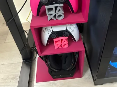 shelf/stand for gaming/desk items