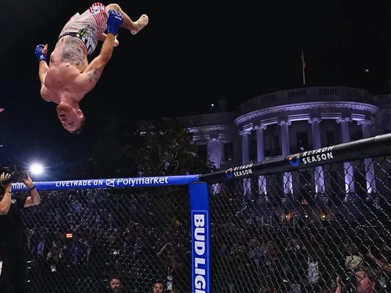 Justin Gaethje vs Ilia Topuria