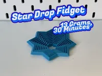 Star Drop Fidget - Medium