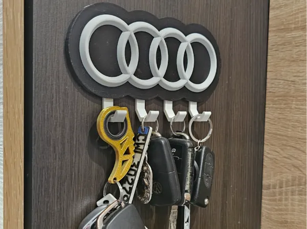 Porte-clés mural Audi