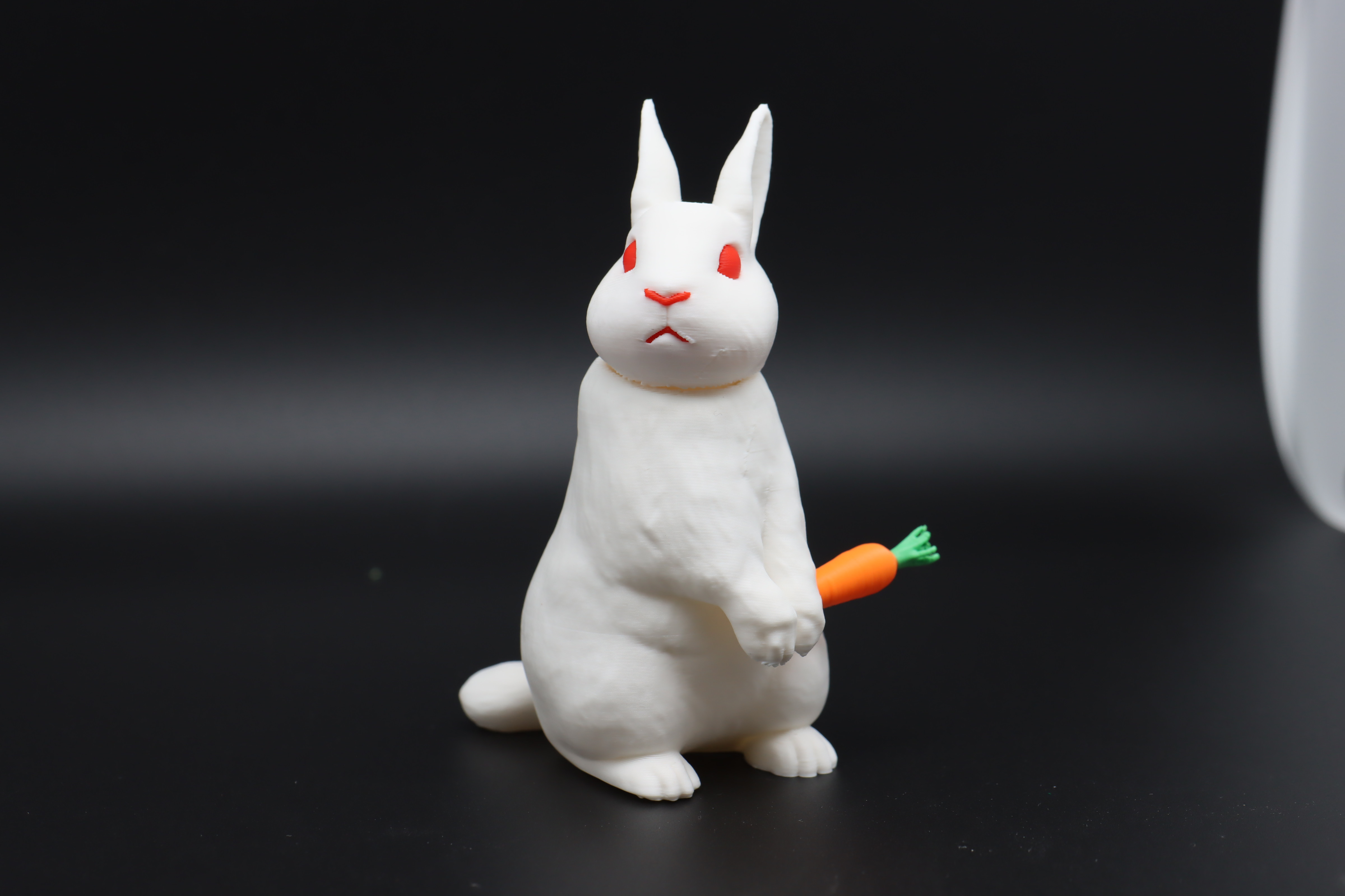 Miniatura 2 do modelo 3D 【兔-20g可动系列】-表面细节丰富/少支撑/低层纹/快速打印