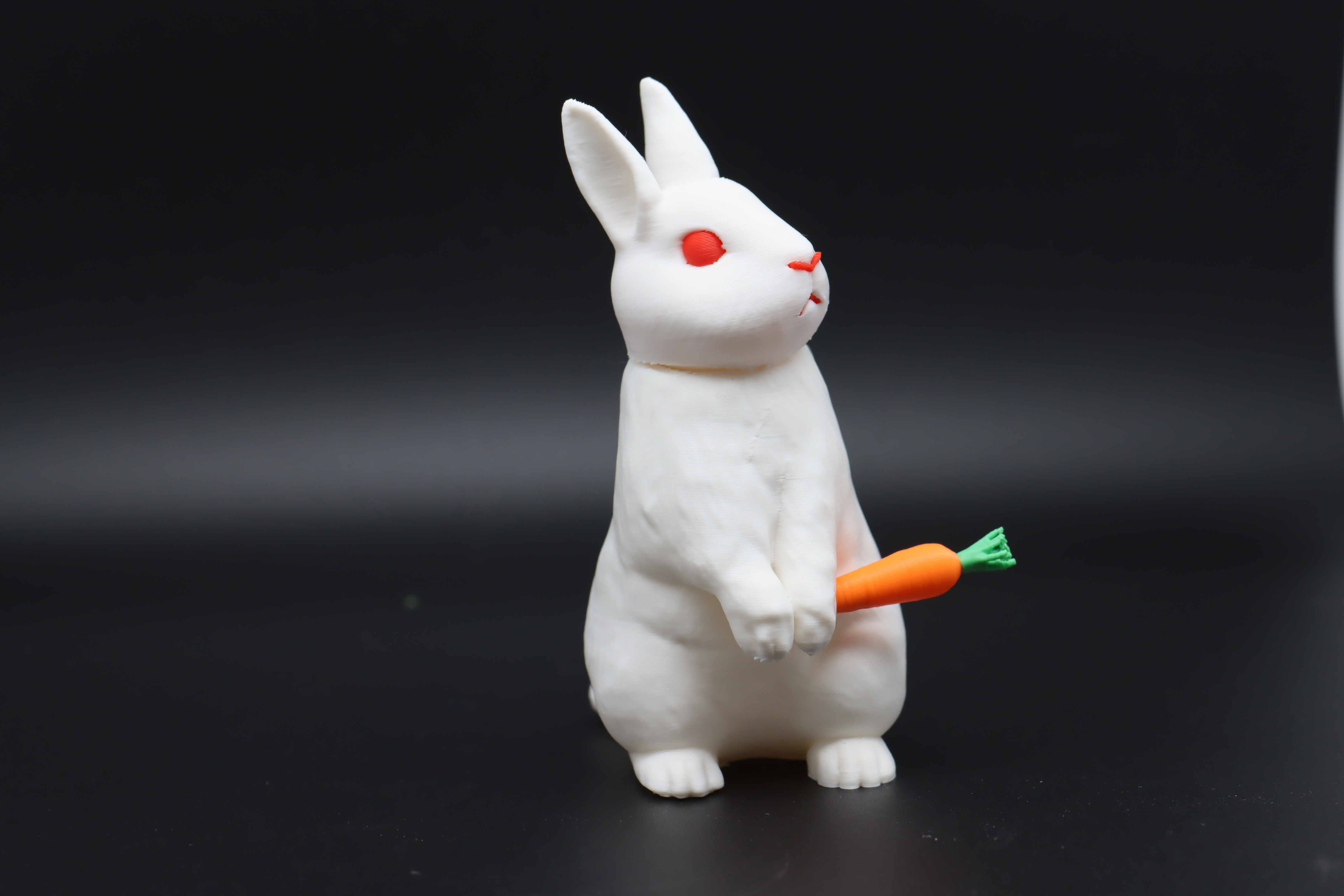 Miniatura 1 do modelo 3D 【兔-20g可动系列】-表面细节丰富/少支撑/低层纹/快速打印
