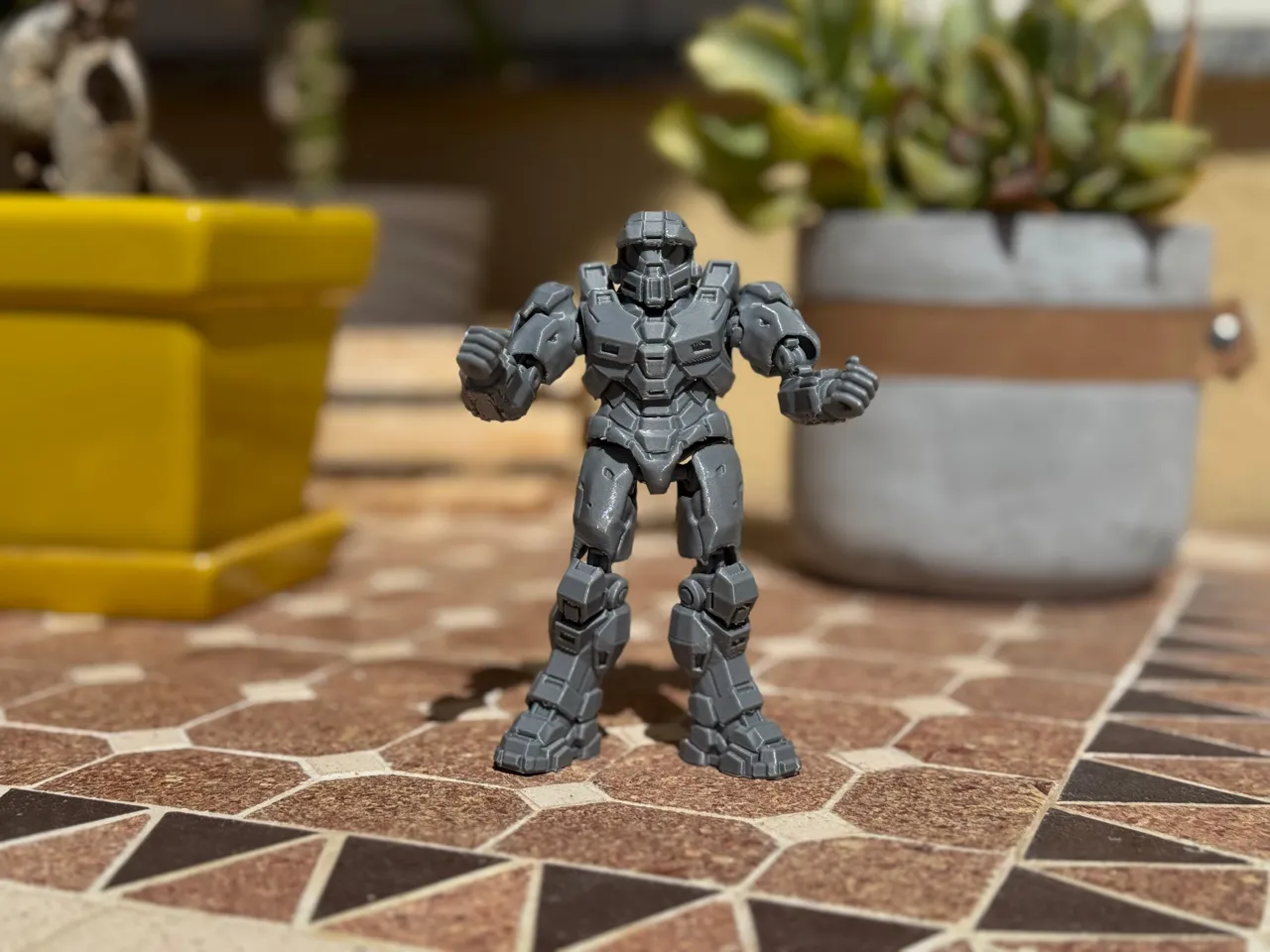 Articulated Master Chief Mecha | Action Figure view 2