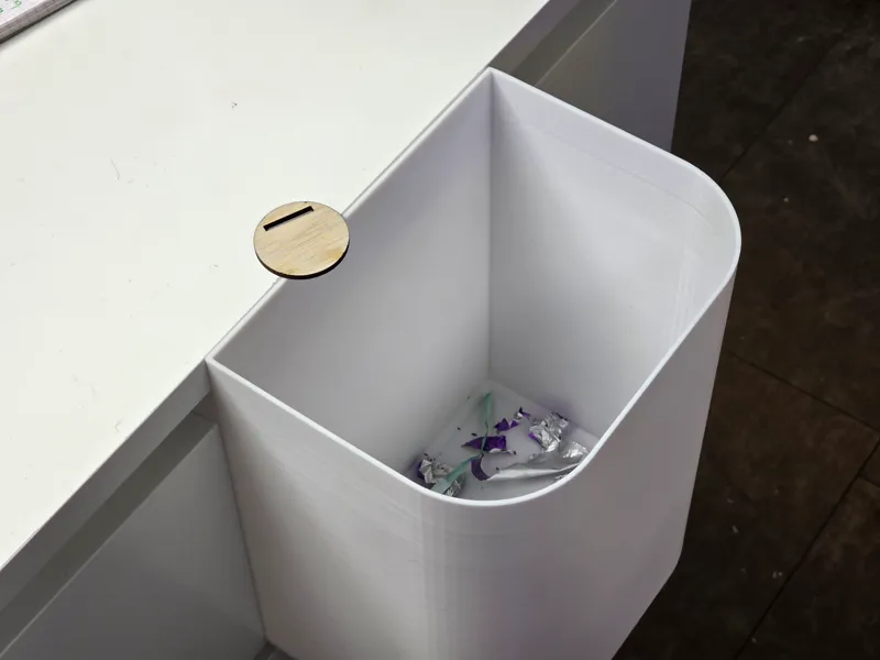 Ikea Malm Waste Bin