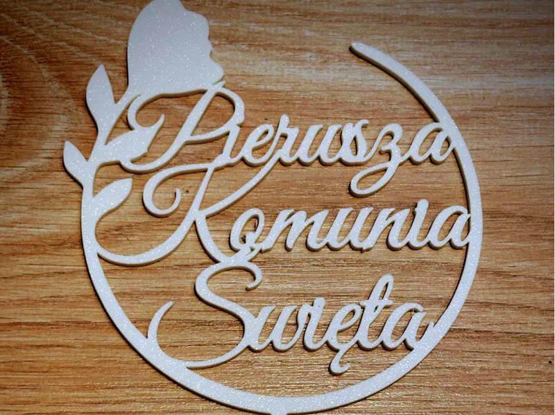 First Holy Communion cake topper #3