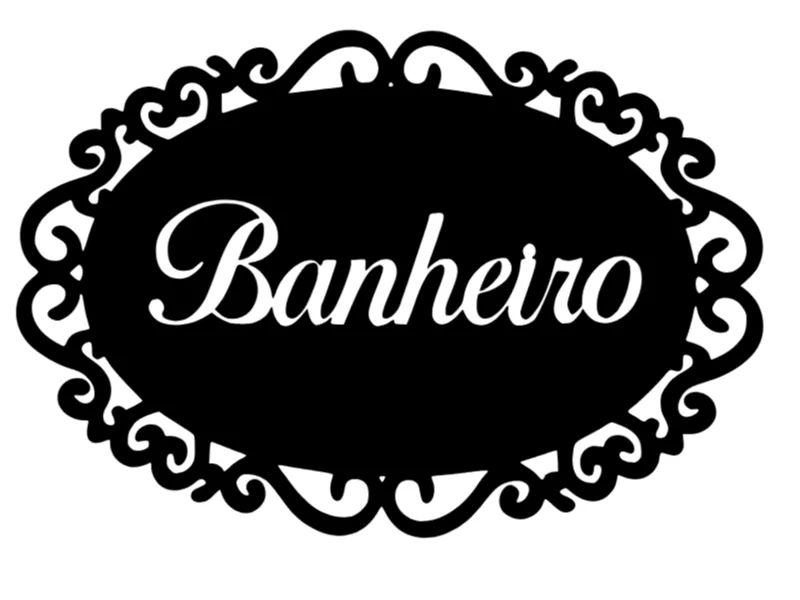 Enfeite Porta Banheiro