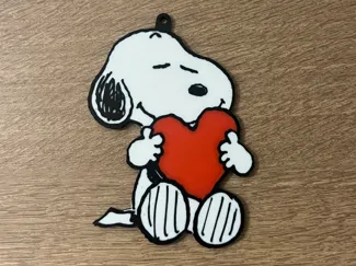 Snoopy Keychain