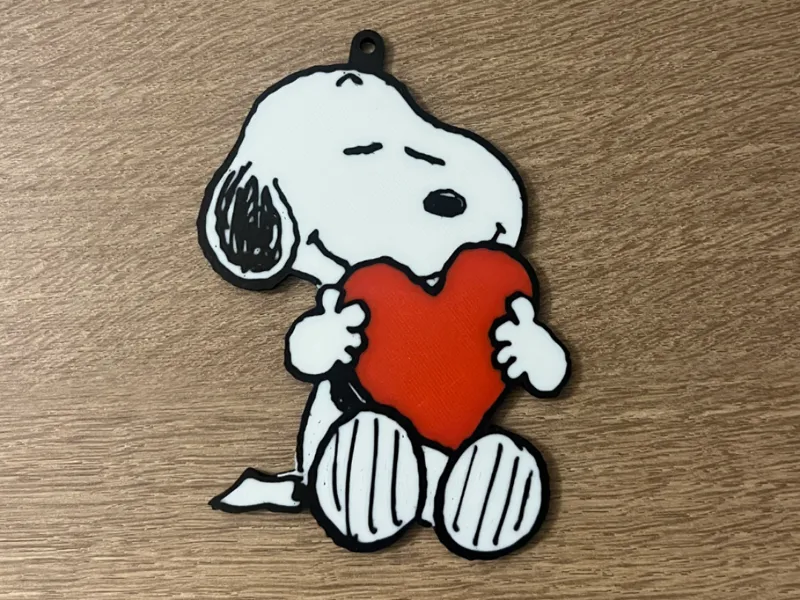Snoopy Keychain
