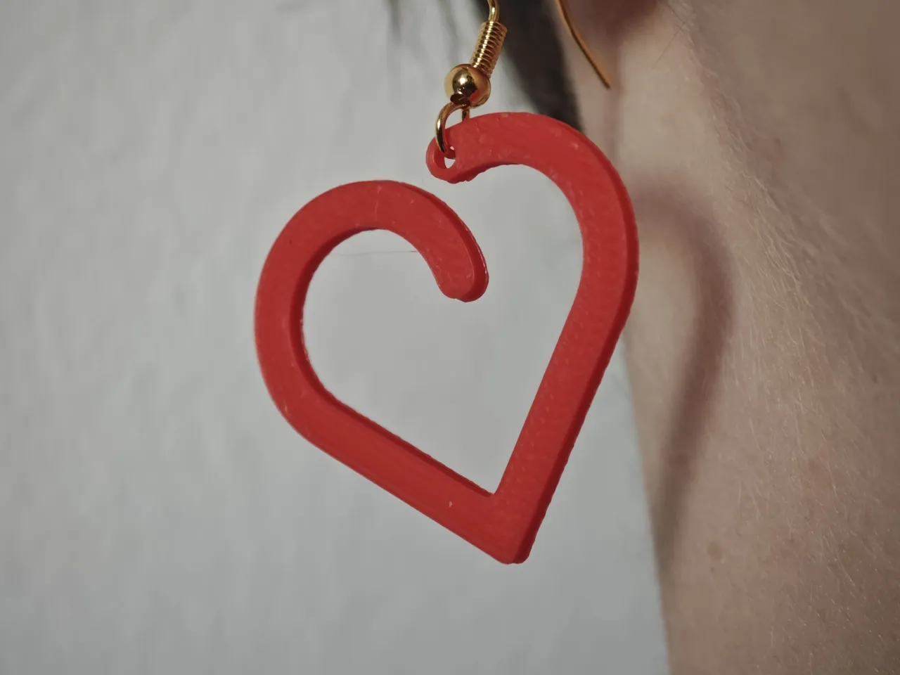 Valentine’s Heart Earrings view 3