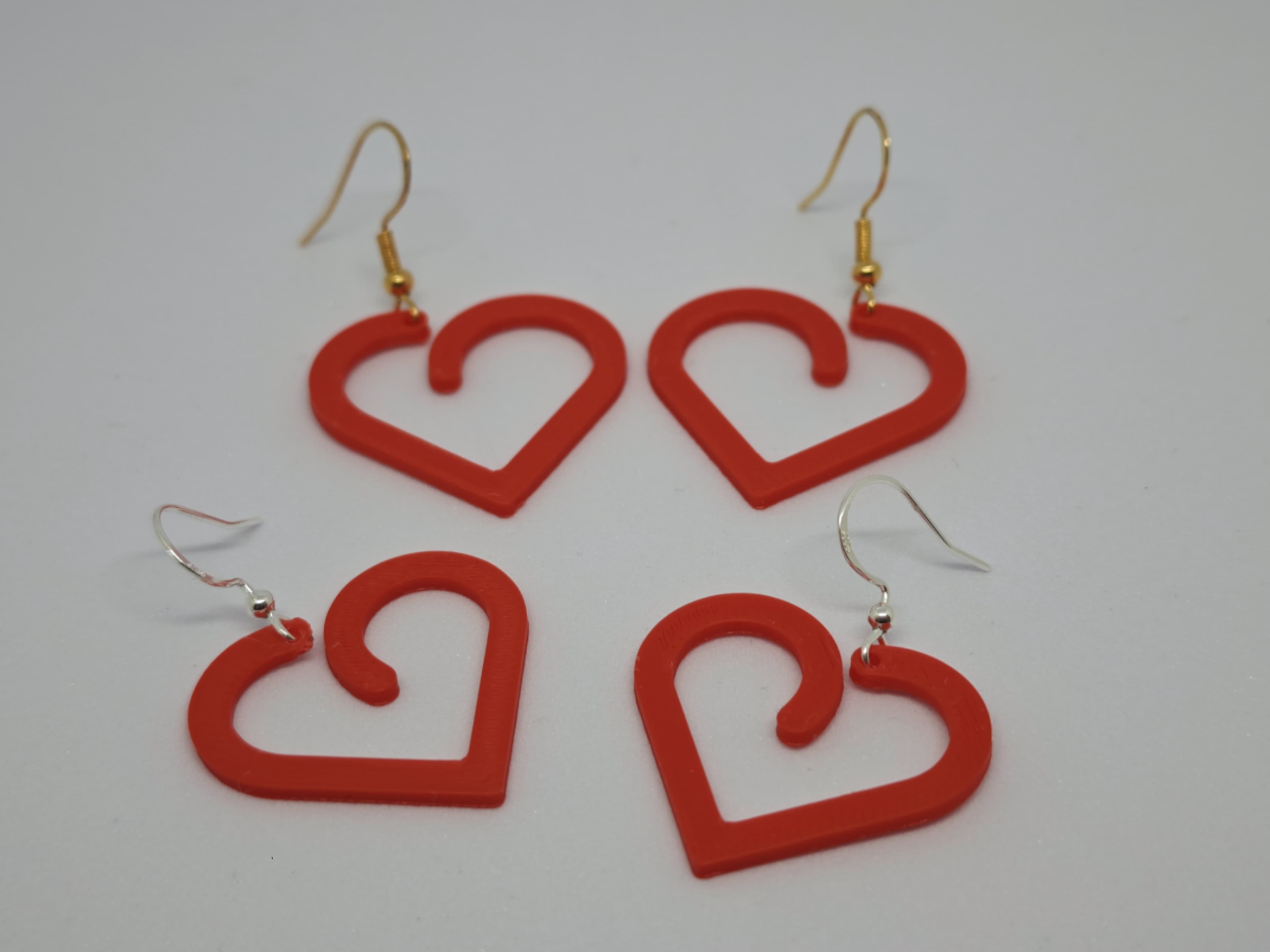 Valentine’s Heart Earrings