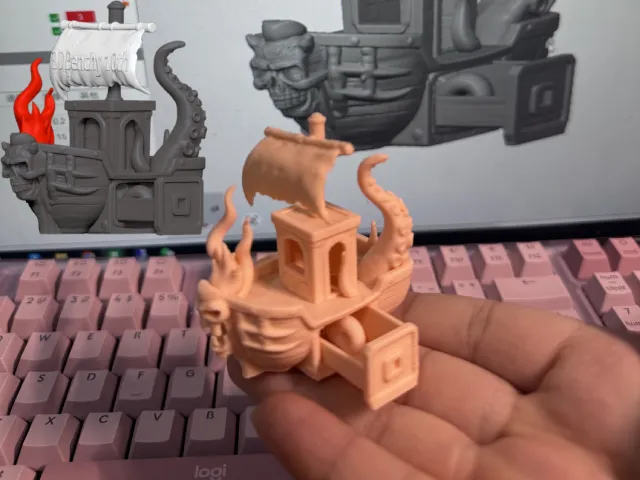 3DBenchy 10th NO SUPPORT  Pirates of the Caribean