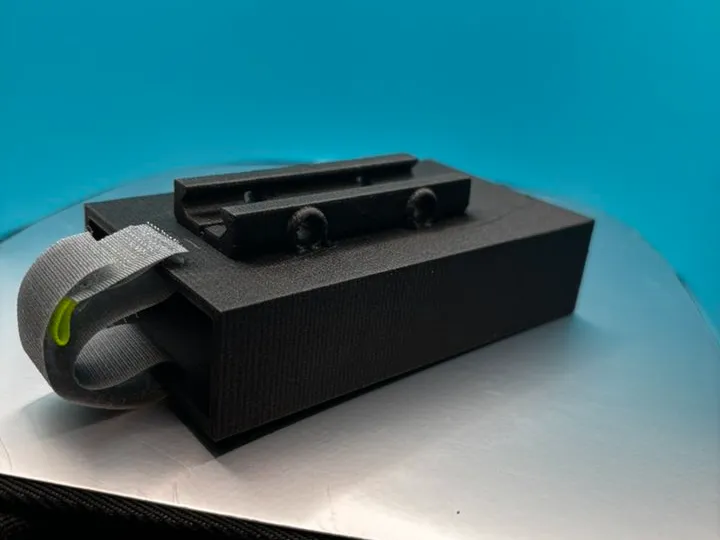 Custom Picatinny-Mounted Battery Box