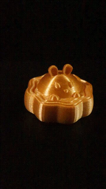 中秋胖兔月饼