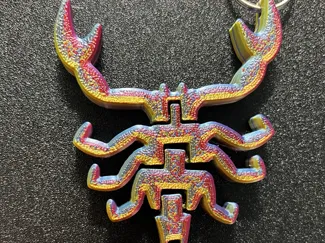 Articulated Flexi Scorpion keychain