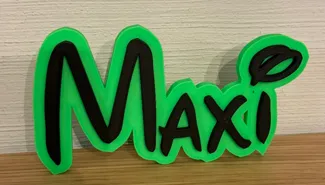 Disney Art name plate font