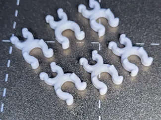 Christmas Light Clip