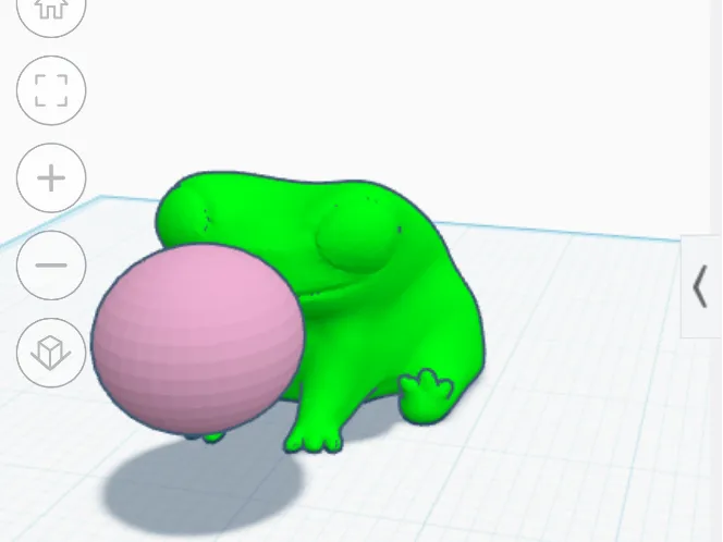 Frog bubble gum 