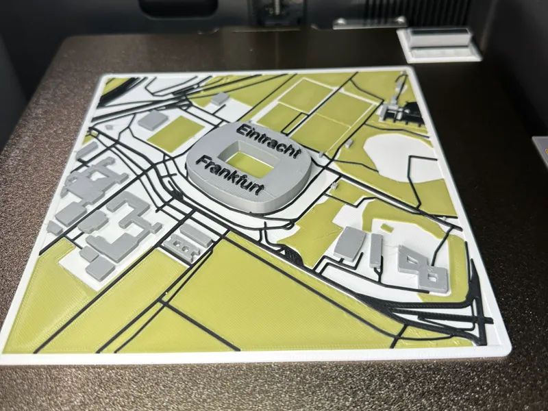 Eintracht Frankfurt Stadium & Campus - 3D Map