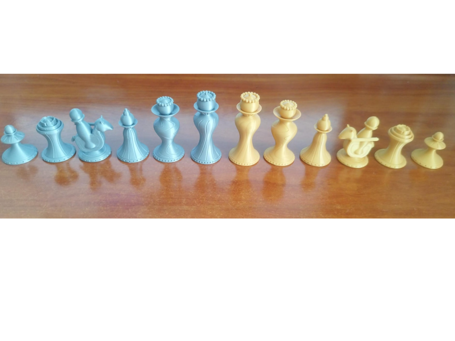 Elegant Chess Pieces