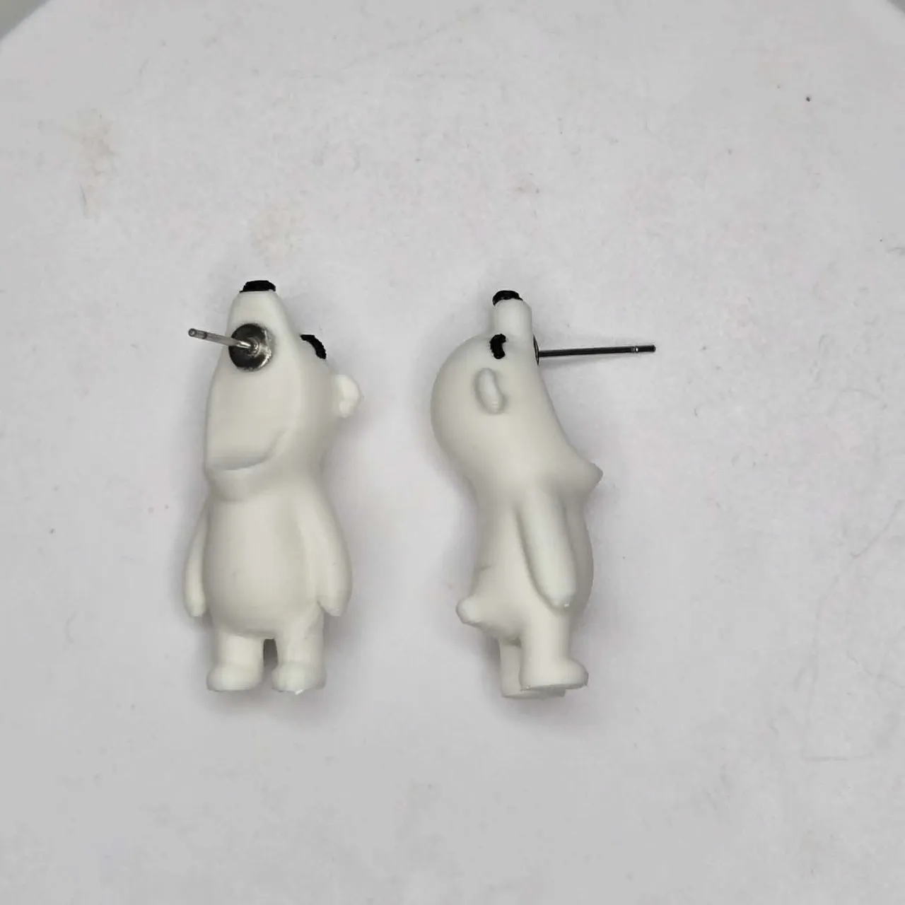 Polar Bear Chompers Earrings view 2