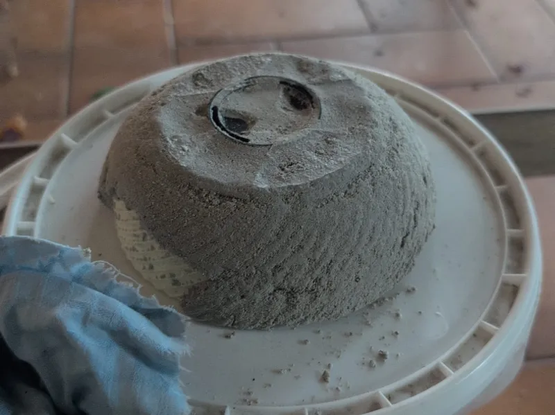 Cemento Pot Mold 3D