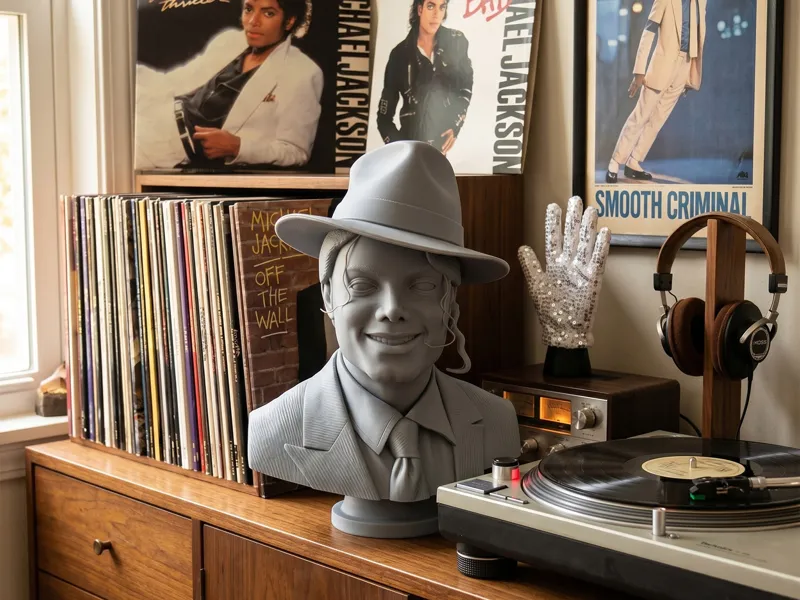 Busto Michael Jackson