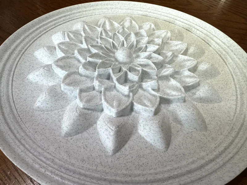 Lotus ReliefSculpture