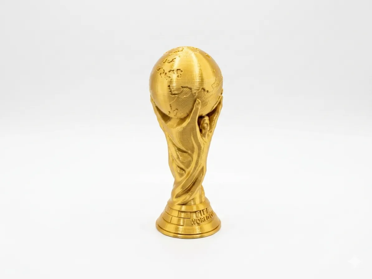 Réplique du trophée de la Coupe du Monde