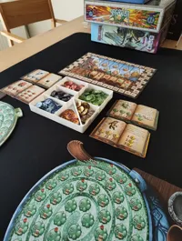Plateau de rangement 6 compartiments pour jeux — photo 5