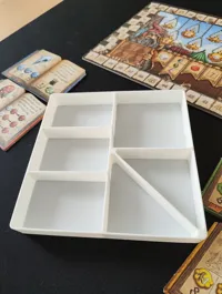 Plateau de rangement 6 compartiments pour jeux — photo 4