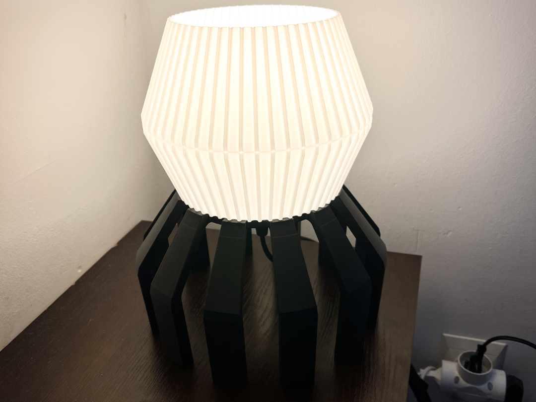 Nautilus lamp (E27 bulb)