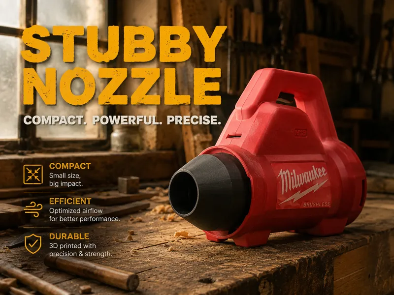 Milwaukee - 3044-20 - stubby nozzle