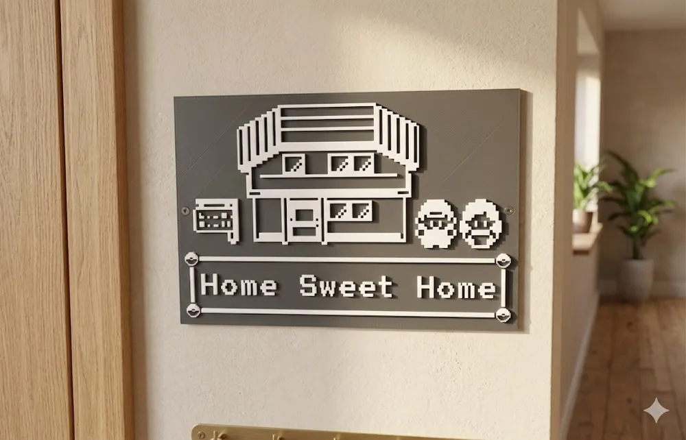 HOME SWEET HOME - Free 3D Print Model - MakerWorld