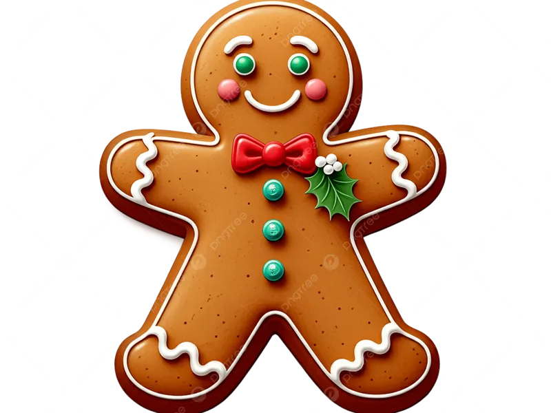 cute gingerbread Man