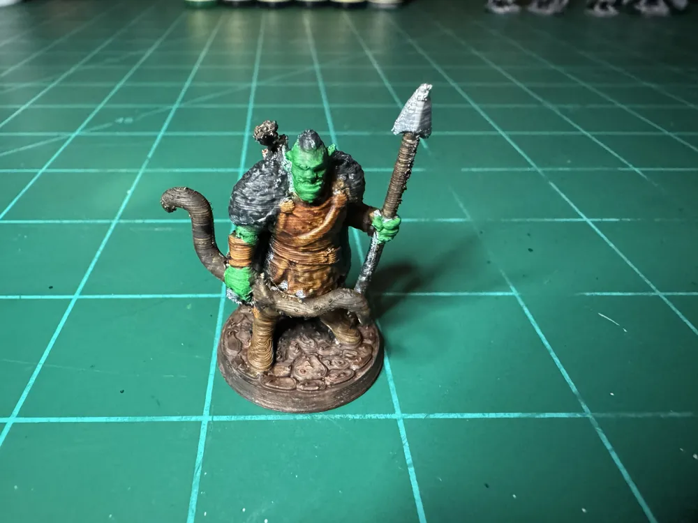 Orc Party: Ber, Brute, Ranger, Warlock DnD PF Mini - Free 3D Print ...