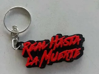 Real hasta la muerte llavero